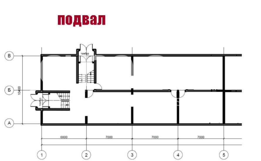 Планировка офиса 1205.7 м², 1 этаж, Административное здание «г Москва, поселок Рублево, Советская ул., 26»